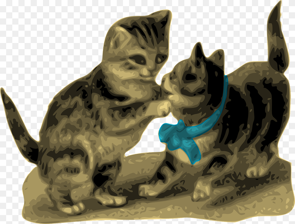 Animated Kitten Clipart, Animal, Cat, Mammal, Pet Free Png Download