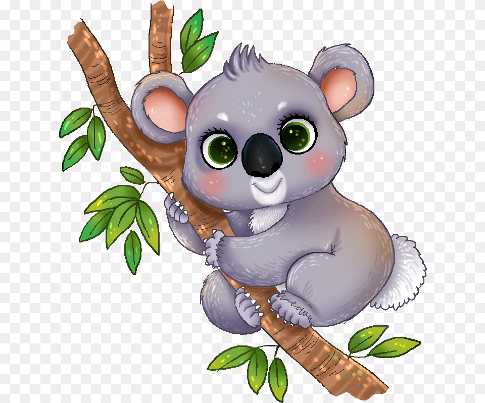 Animated Koala Transparent Images Koala Clipart, Animal, Wildlife, Mammal, Toy Png Image