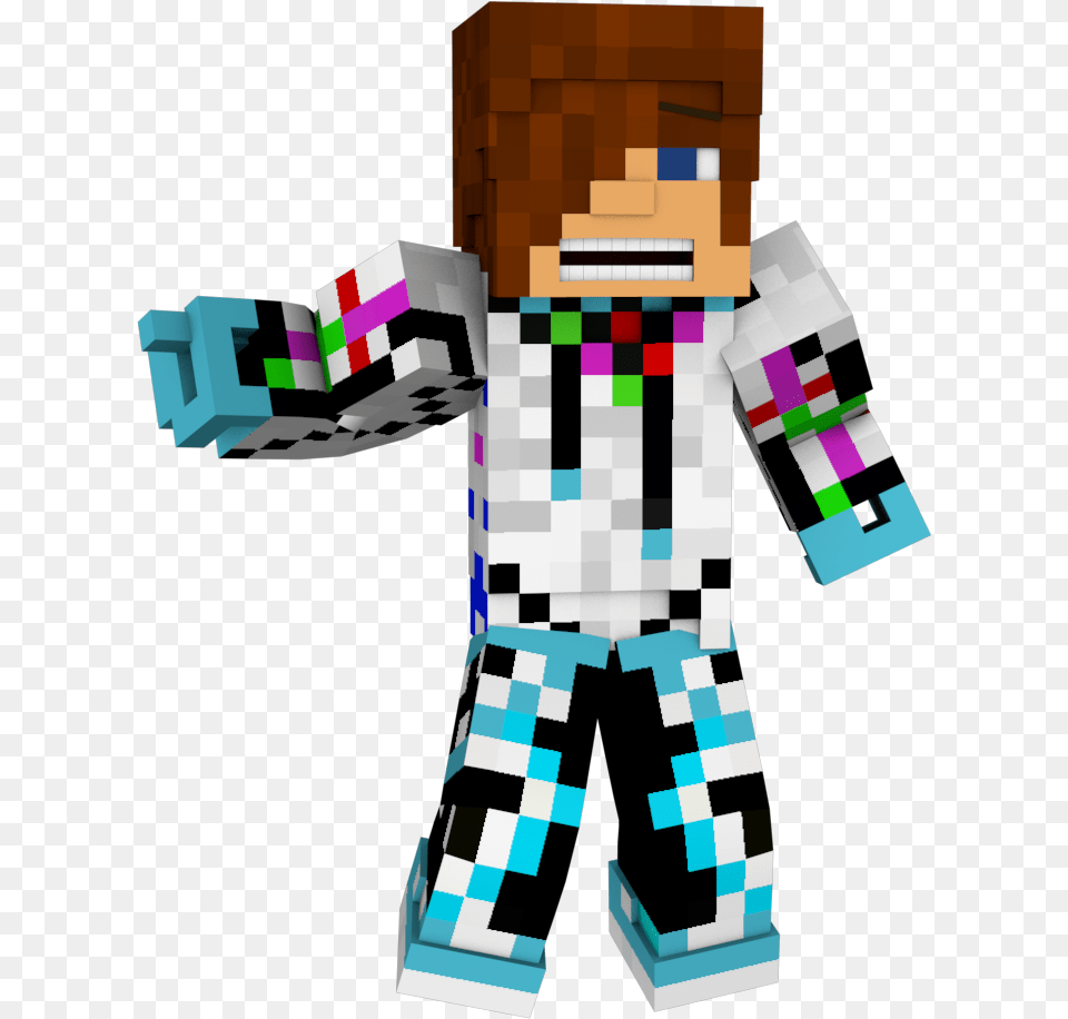 Animated Minecraft Character, Person Free Png