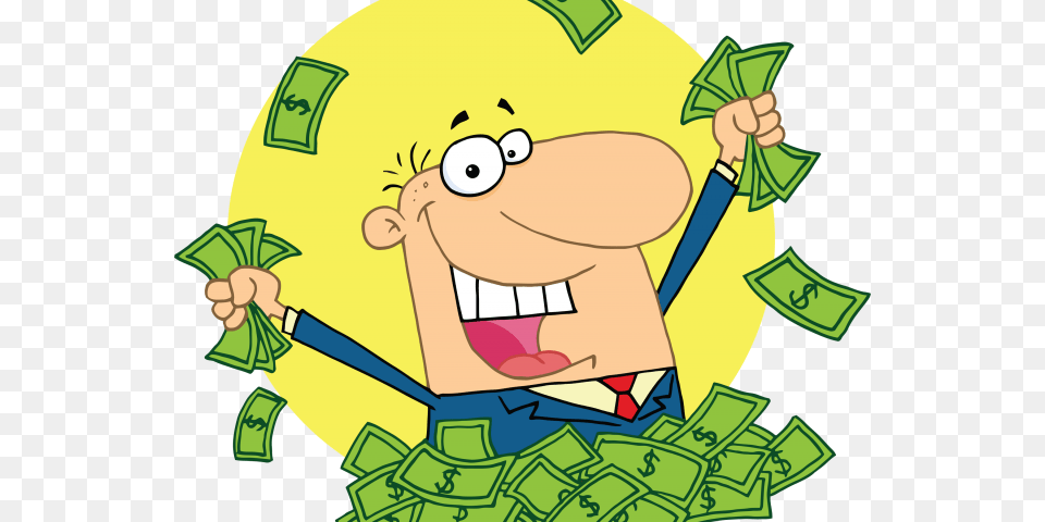 Animated Money Clipart, Cartoon, Baby, Person, Green Png
