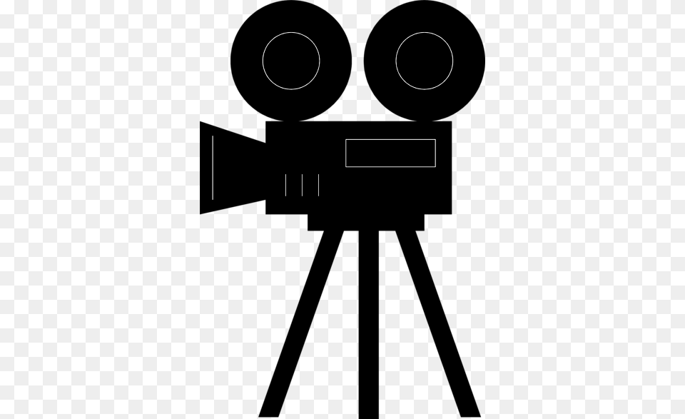 Animated Movie Camera Clipart, Electronics, Video Camera, Tripod Png