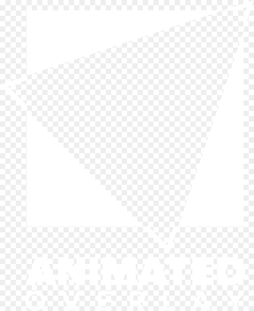 Animated Overlay Logo White Photo For Instagram, Triangle Free Png Download