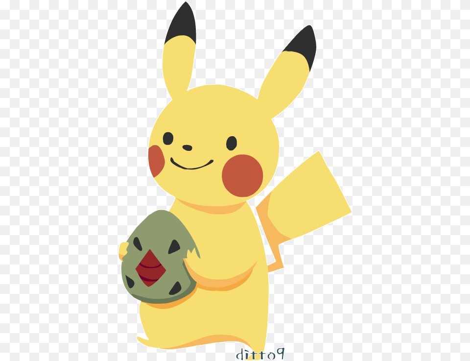 Animated Pikachu Gif By Ditto09 Easter Pikachu By Ditto Gif, Plush, Toy, Animal, Fish Free Png