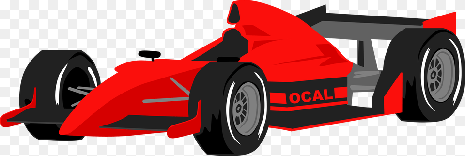 Animated Race Cars Formula 1 Clipart, Auto Racing, Car, Vehicle, Transportation Png Image
