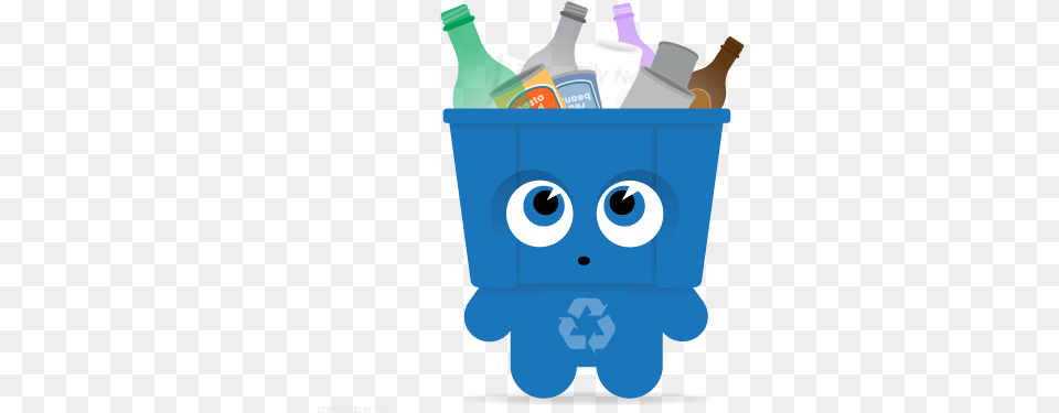 Animated Recycling Bin, Recycling Symbol, Symbol, Plastic Png Image