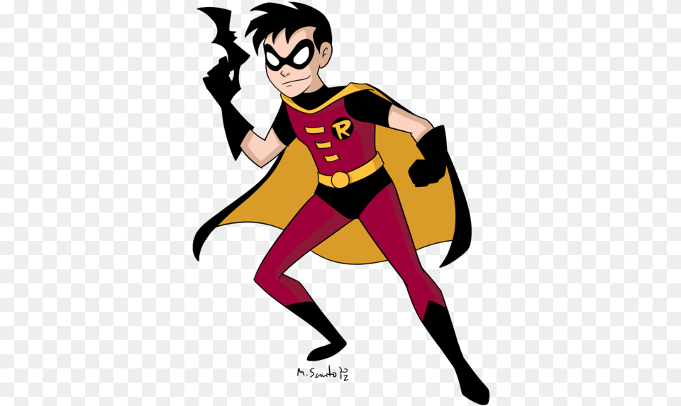 Animated Series Tim Drake, Cape, Clothing, Adult, Person Png