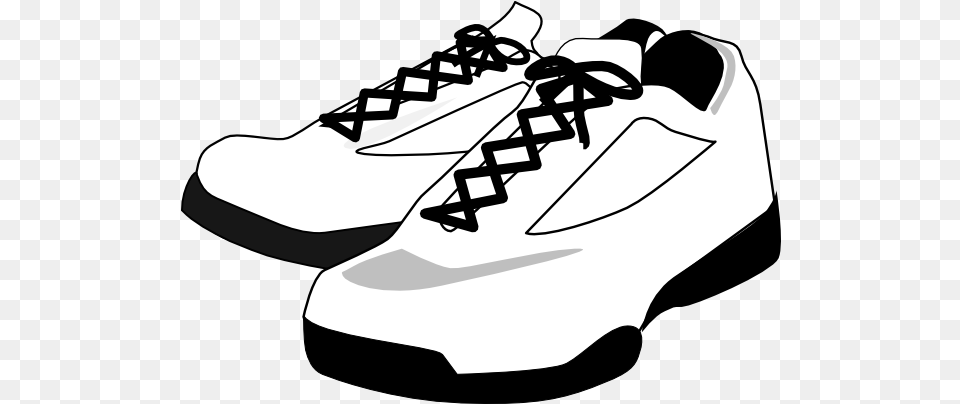 Animated Shoe Transparent Clipart Sports Shoes Clipart, Clothing, Footwear, Sneaker Png