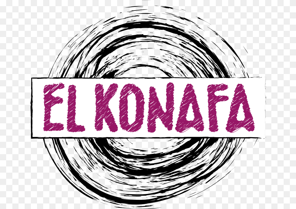 Animated Shows With Insanely Good Music El Konafa Dot, Sticker, Purple, Text Png Image