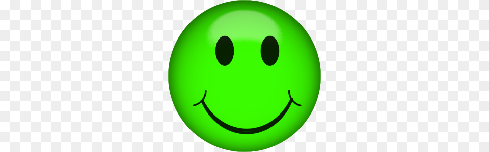 Animated Smiley Face Clipart, Green, Sphere Free Png Download