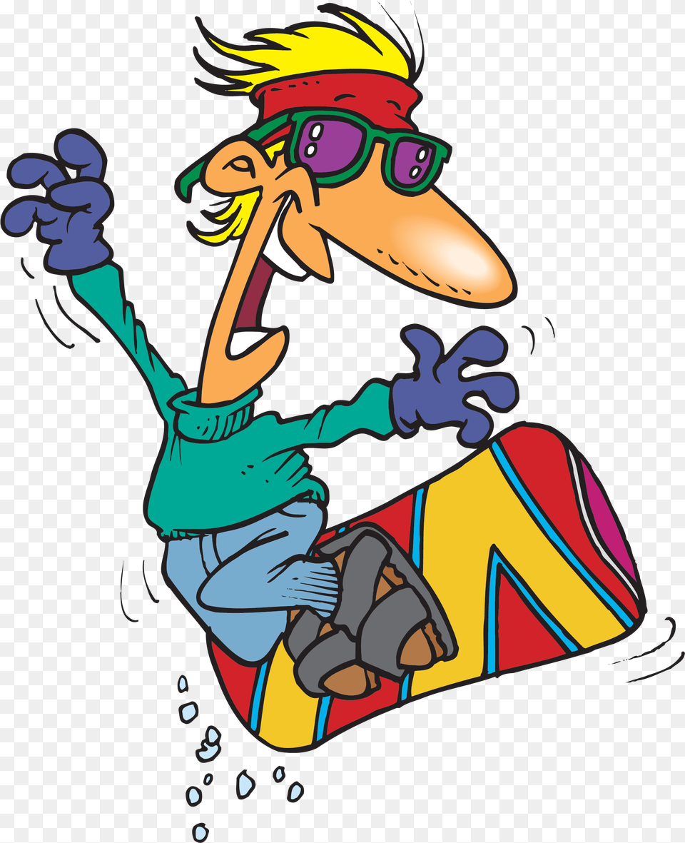 Animated Snowboarding Gifs Clipart, Cartoon, Person, Book, Comics Free Transparent Png