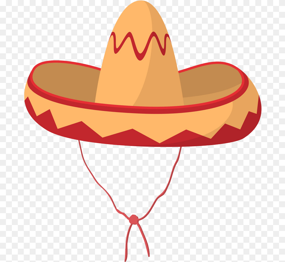 Animated Sombrero Icon Transparent Clipart World Sombrero Cartoon Transparent, Clothing, Hat Png Image