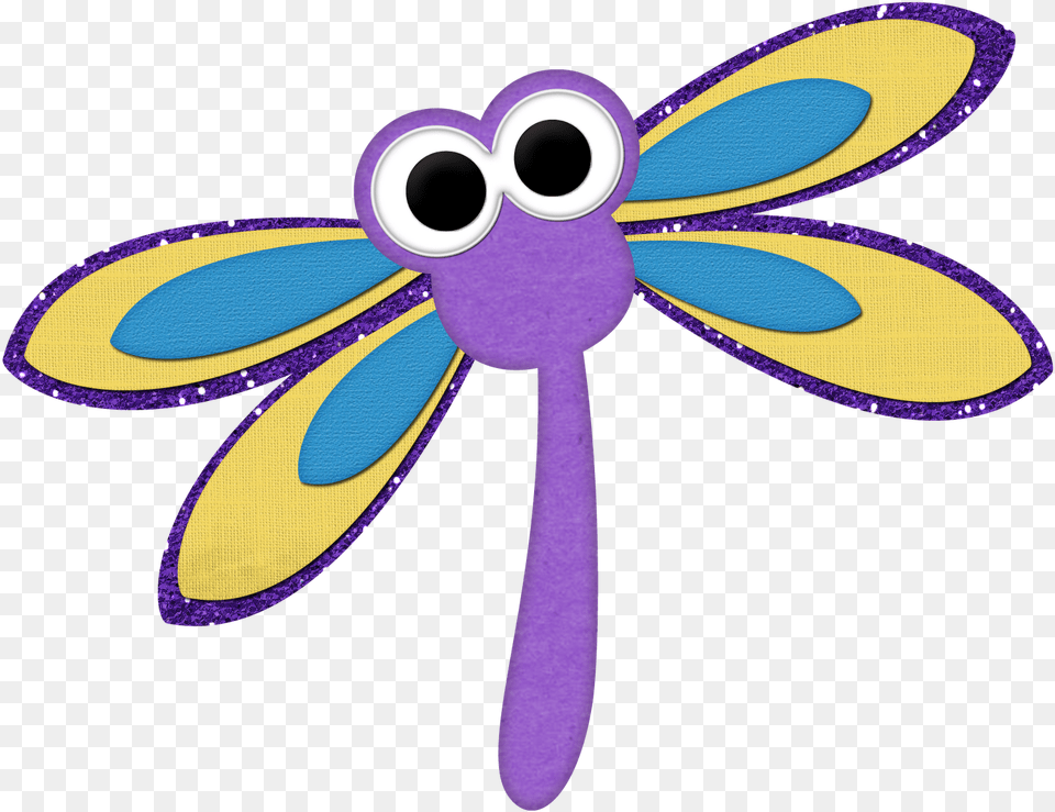 Animated Summer Clipart Download Dragonfly Drawing Black And White, Purple, Animal, Insect, Invertebrate Free Png