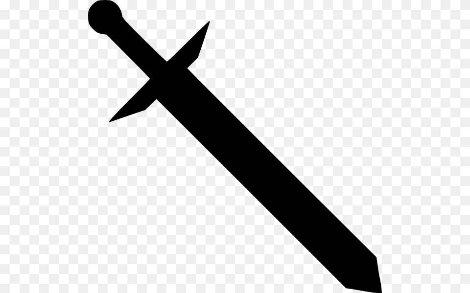 Animated Sword Cliparts, Gray Png Image
