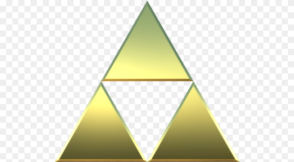 Animated Triforce Transparent Triforce Animated, Triangle Free Png Download
