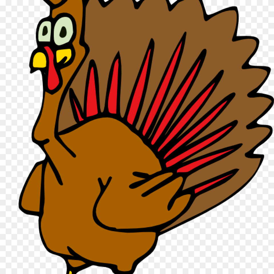 Animated Turkey Clip Art Clipart Download, Person, Animal, Bird, Fowl Free Png