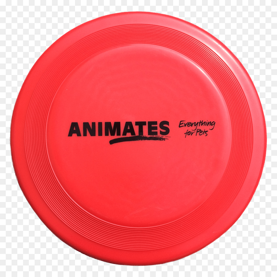 Animates Plastic Red Frisbee Animates Pet Supplies, Plate, Toy Png Image