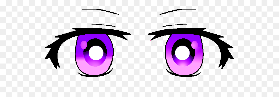 Animation Anime Eyes Just Testing, Accessories, Glasses, Purple, Lighting Free Png Download