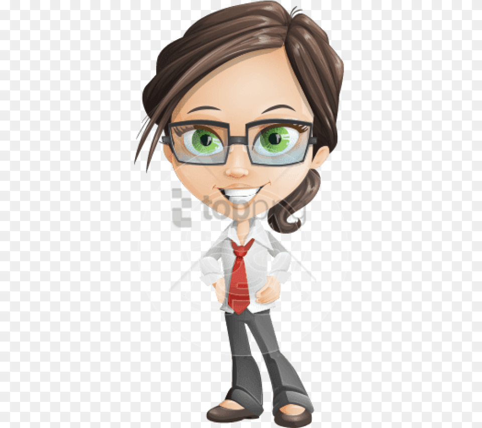 Animation Character 2 Image With Cartoon Cute Girl Sad, Accessories, Publication, Photography, Tie Free Png Download