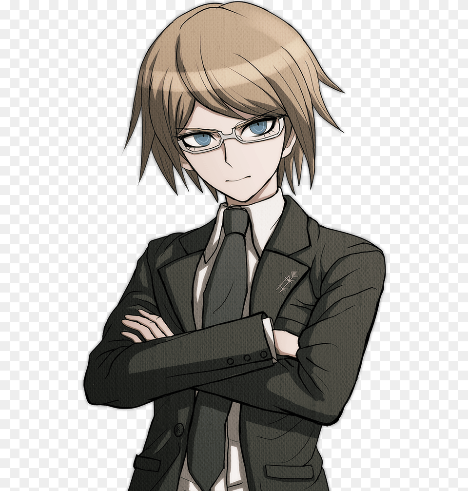 Animation Collectables Trigger Happy Havoc Togami Byakuya Byakuya Togami Danganronpa, Publication, Book, Comics, Woman Free Transparent Png