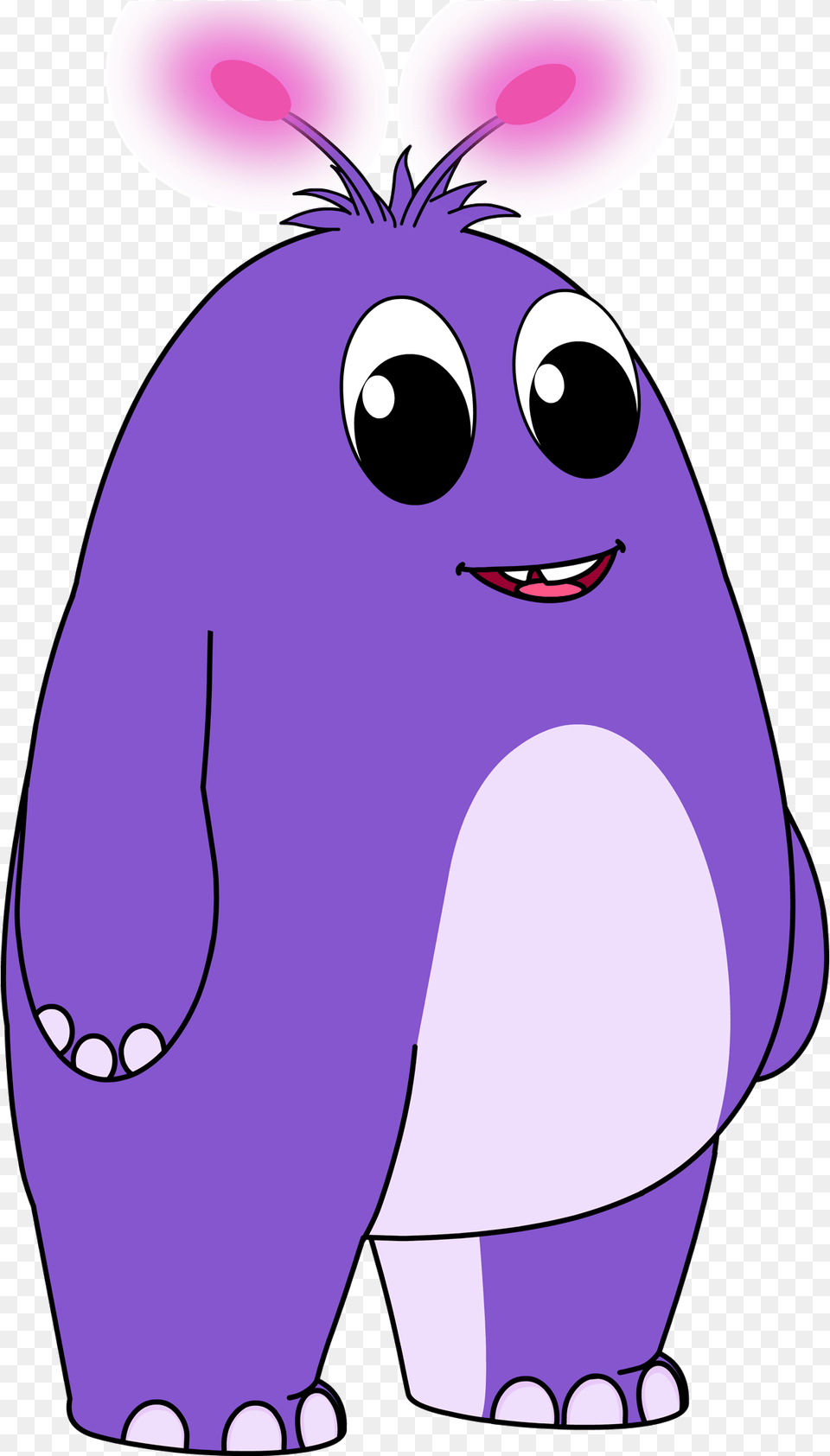 Animation Inner, Purple, Cartoon, Animal, Wildlife Png Image