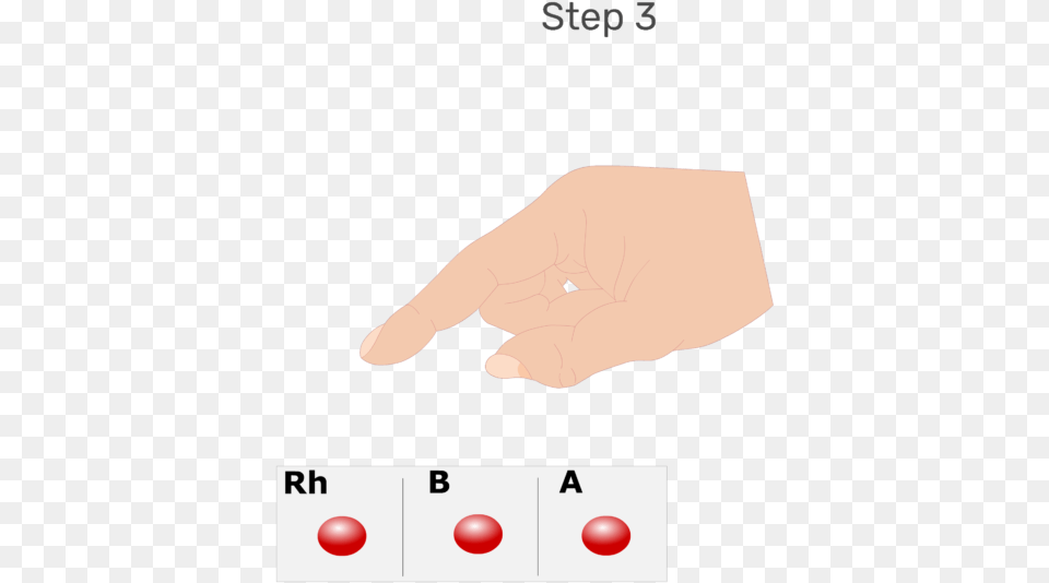 Animation Of Large Drops Of Blood Being Placed In Each Three Blood Drops On Glass Slide, Body Part, Hand, Person, Finger Free Png Download