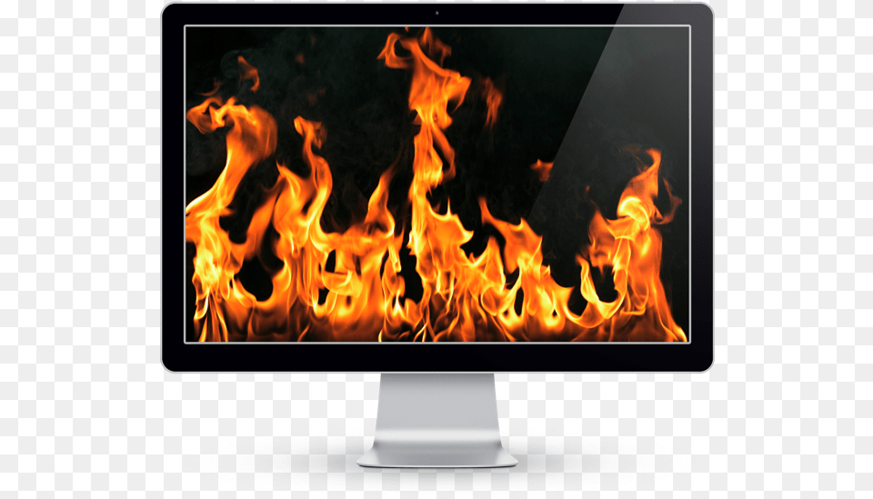 Animation Warm Open Fire, Flame, Bonfire, Fireplace, Indoors Free Png Download