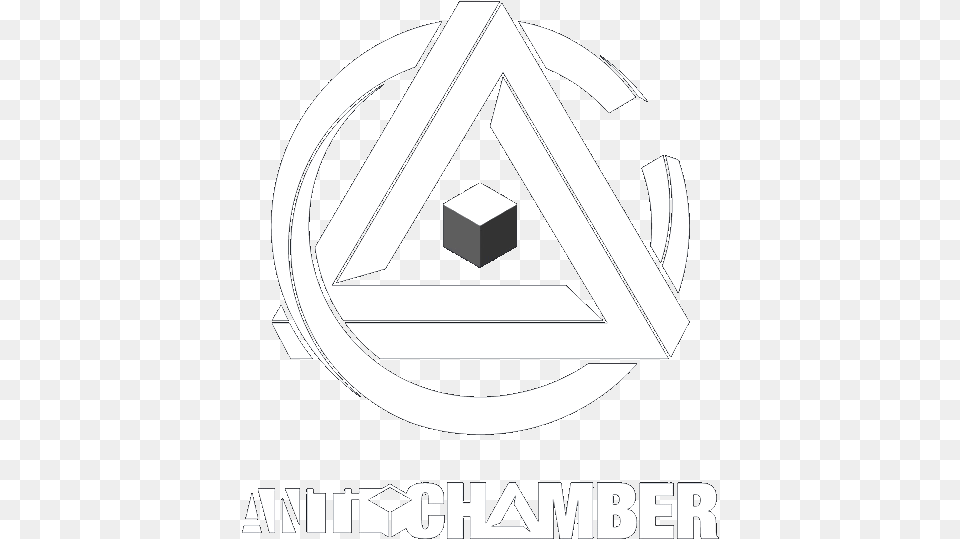 Animations Steamgriddb Antichamber Logo, Triangle, Symbol, Chandelier, Lamp Png Image