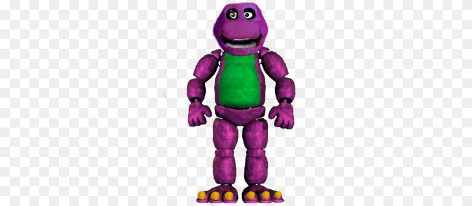 Animatronic Barney The Dinosaur Freddy Fazbear, Purple, Doll, Toy Free Transparent Png
