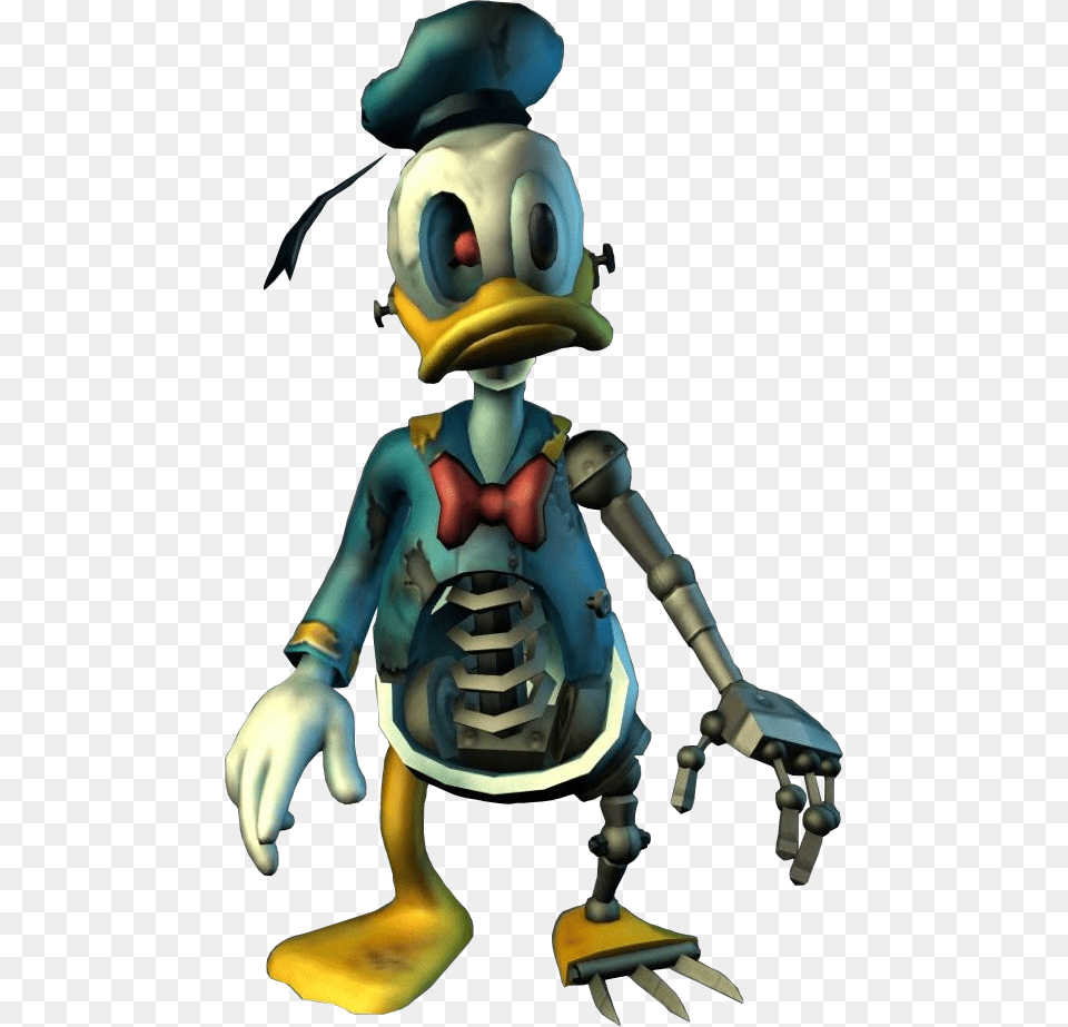 Animatronic Donald Epic Mickey Donald Duck, Person Free Png Download