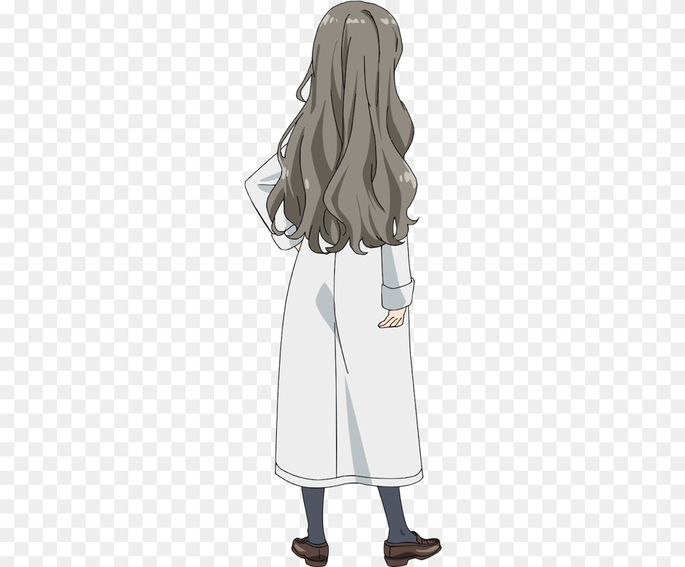 Anime, Adult, Person, Lab Coat, Female Free Png