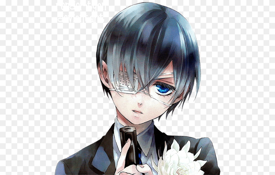 Anime And Manga Spirit Tiere Black Butler Ciel, Woman, Person, Female, Comics Free Png