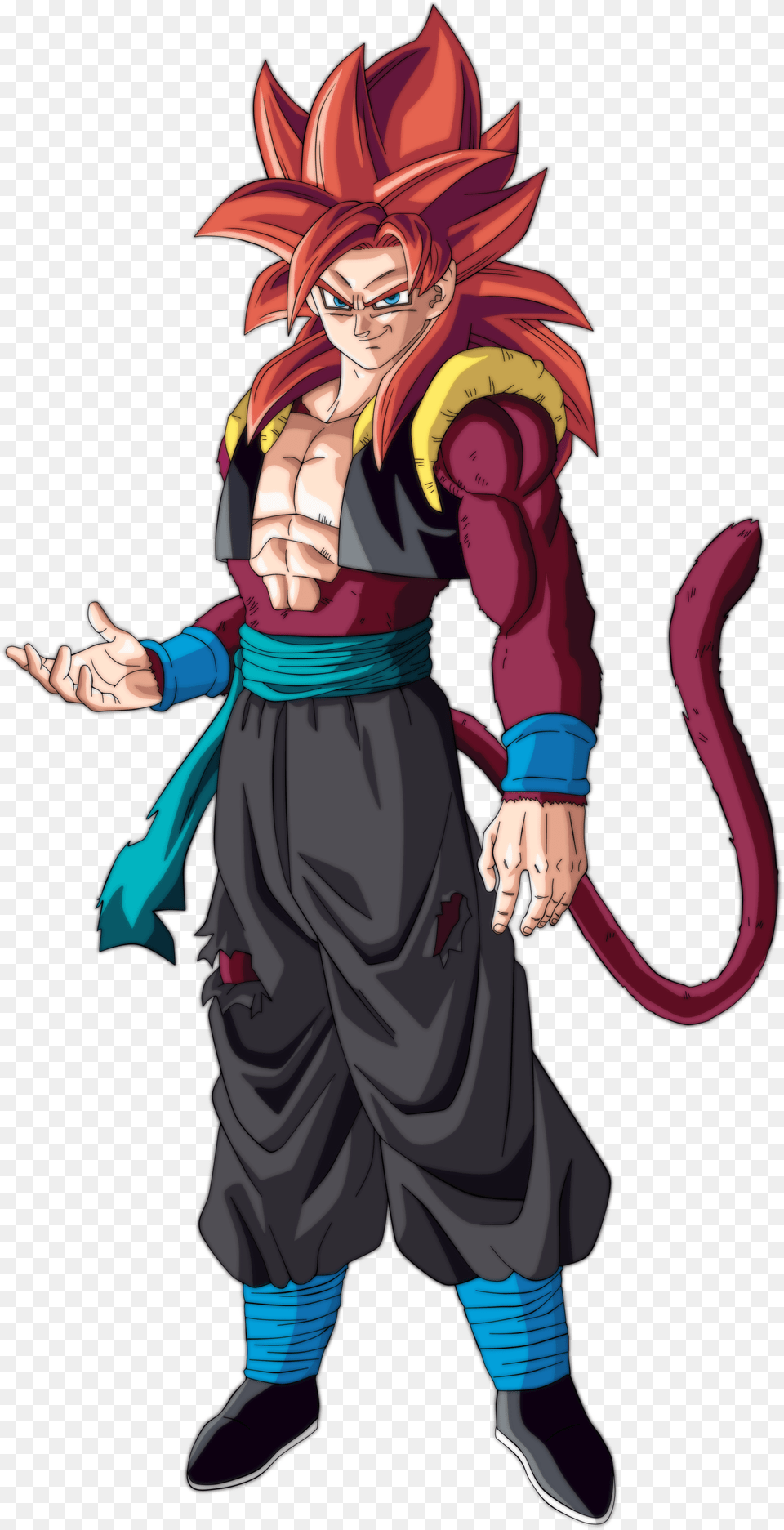 Anime Andrewdragonball Dragon Ball Dragon Ball Gt Imagenes De Xeno Gogeta, Book, Comics, Publication, Person Free Png