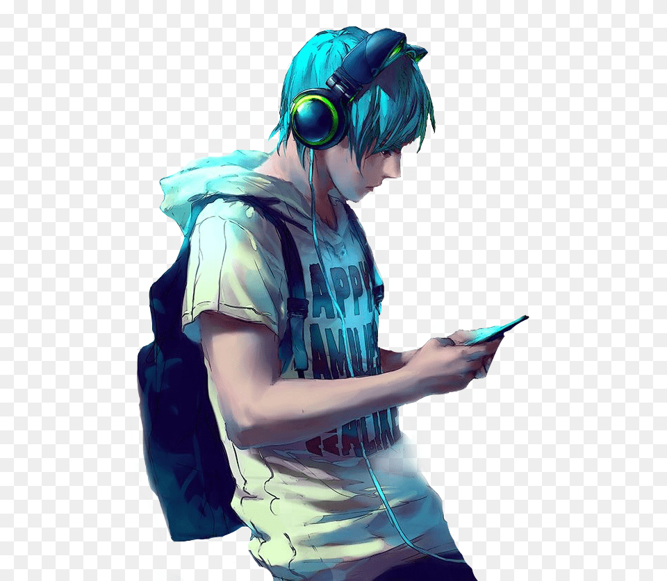 Anime Animeboy Animestickers Animeboys Animeguy Anime Cool Boy Gamer, Adult, Male, Man, Person Free Transparent Png
