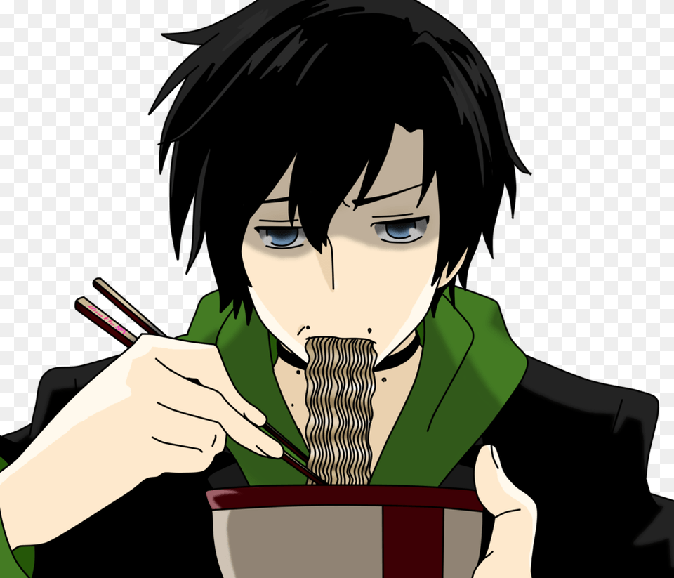 Anime Animeboy Eating Freetoedit, Adult, Female, Person, Woman Png