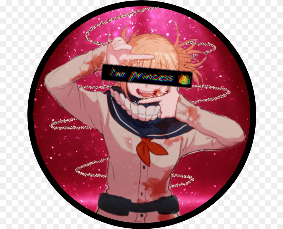 Anime Animegirl Icon Animeicon Bnha Smile Toga Himiko, Book, Comics, Publication, Adult Png Image