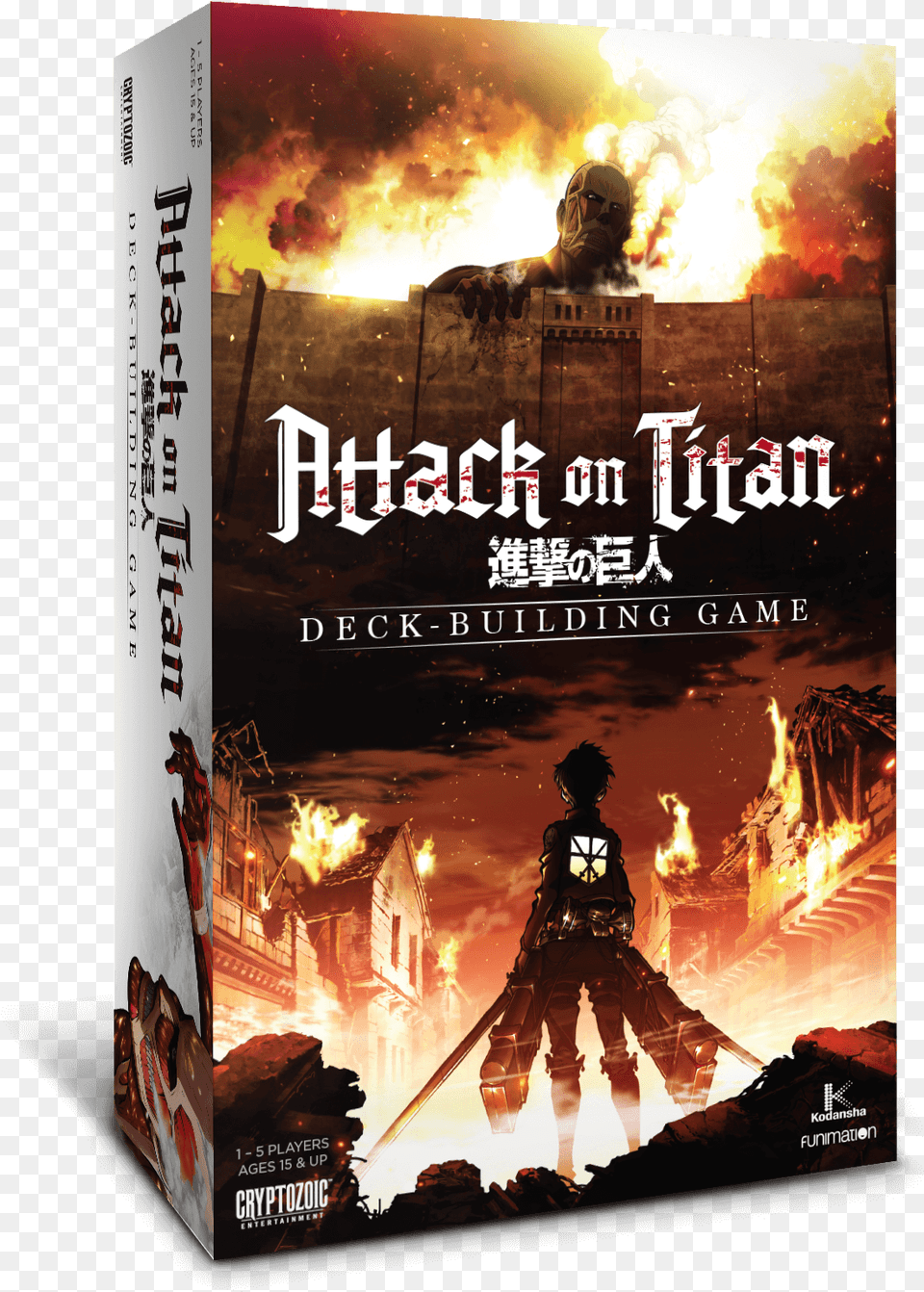Anime Attack Of Titan, Book, Publication, Novel, Person Png Image