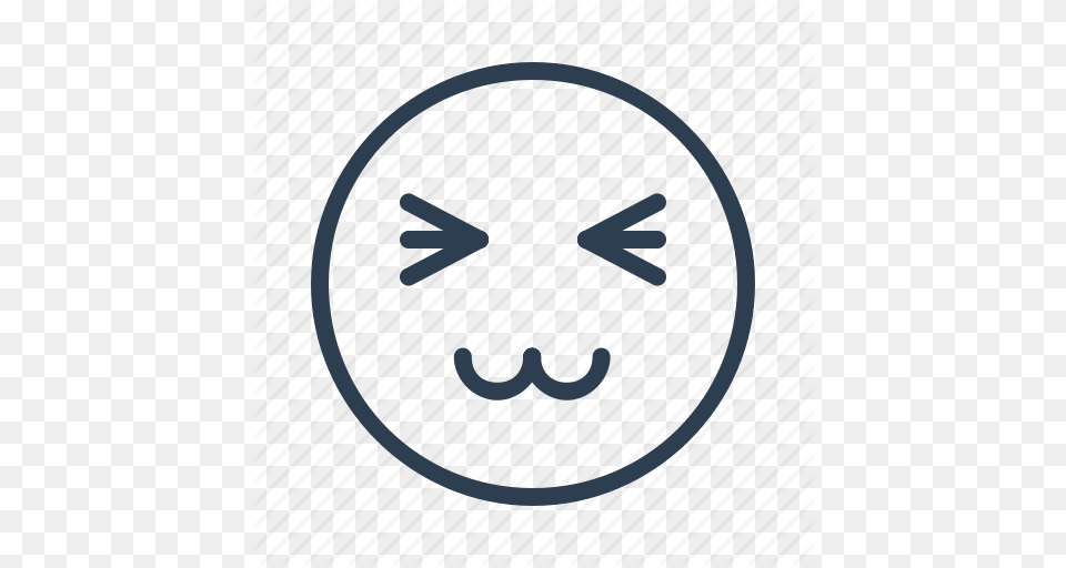 Anime Avatar Emoticon Emotion Face Kitty Smiley Icon, Logo, Electronics, Hardware, Gate Free Png