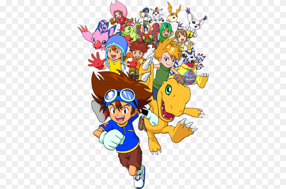 Anime Bandai Namco Entertainment Toei Animation Psp Digimon, Book, Comics, Publication, Baby Png