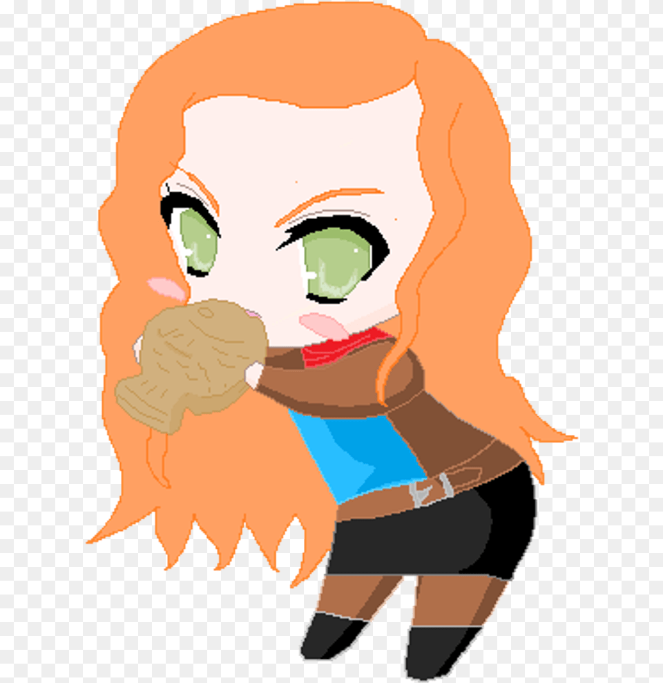 Anime Base Chibi Amelia Amy Pond Cartoon Anime, Baby, Person, Face, Head Png