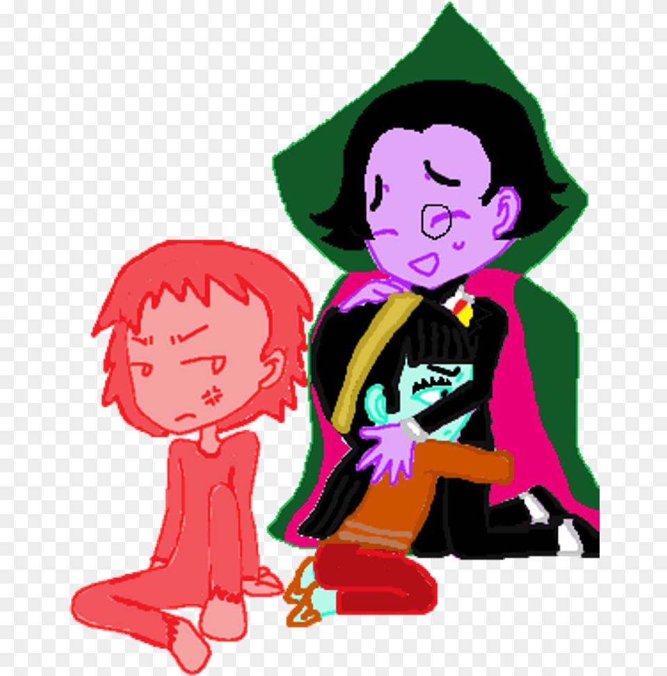 Anime Base Elmo Raya And Count Von As Chibis Rosita Sesame Street Anime, People, Person, Baby, Face Free Png