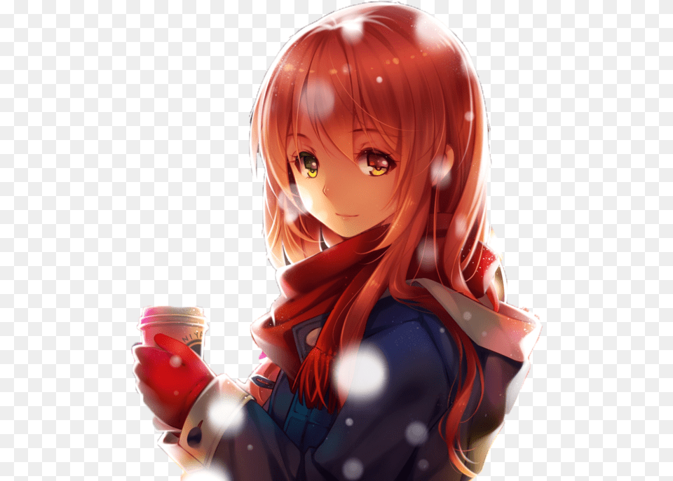 Anime Best Anime Girl Red, Publication, Book, Comics, Adult Free Png