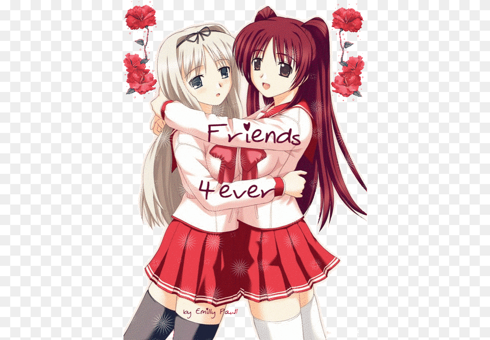 Anime Best Friends Forever, Book, Comics, Manga, Publication Free Png Download