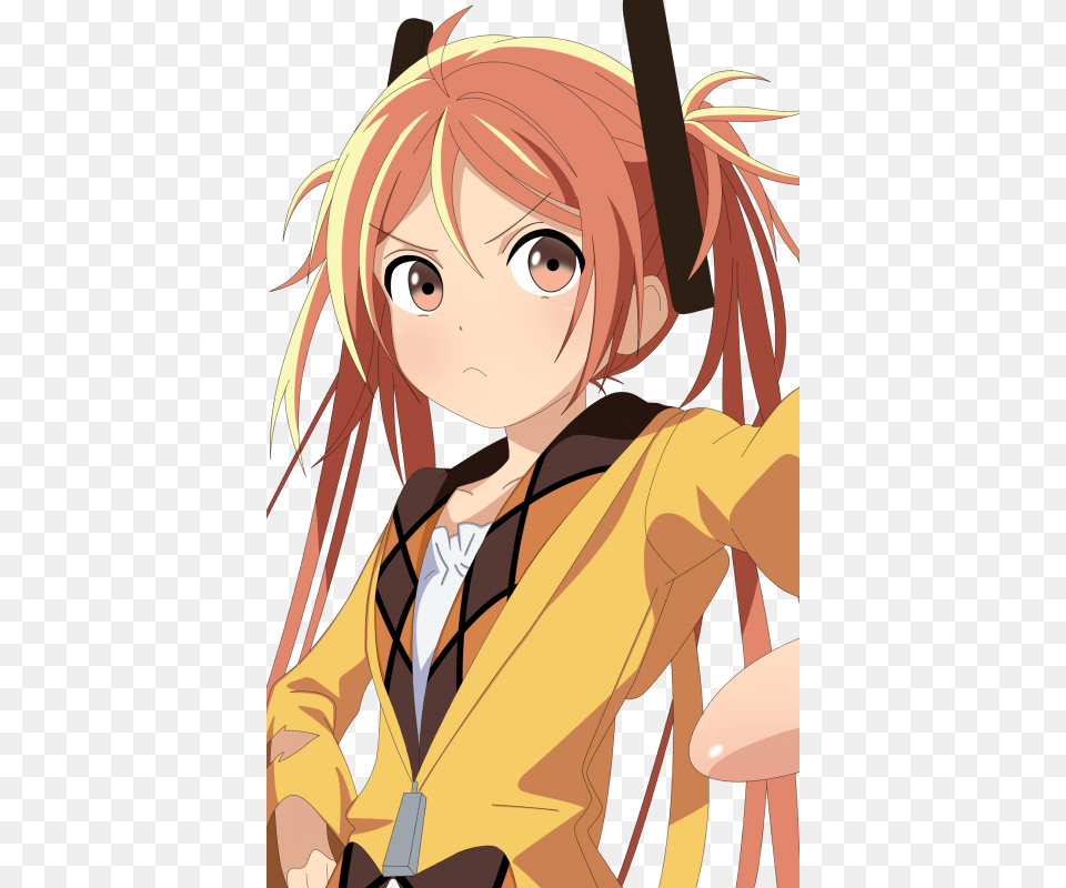 Anime Black Bullet Mobile Wallpaper Enju Aihara Black Bullet Wallpaper Hd, Book, Comics, Publication, Person Free Png