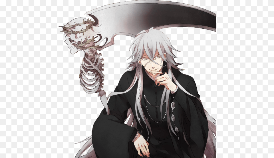 Anime Black Butler Undertaker, Adult, Person, Female, Woman Free Transparent Png