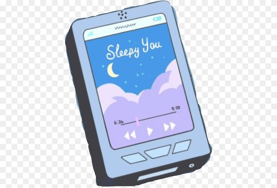 Anime Blueaesthetic Blue Phone Blue Anime Aesthetic, Electronics, Mobile Phone, Computer Png Image