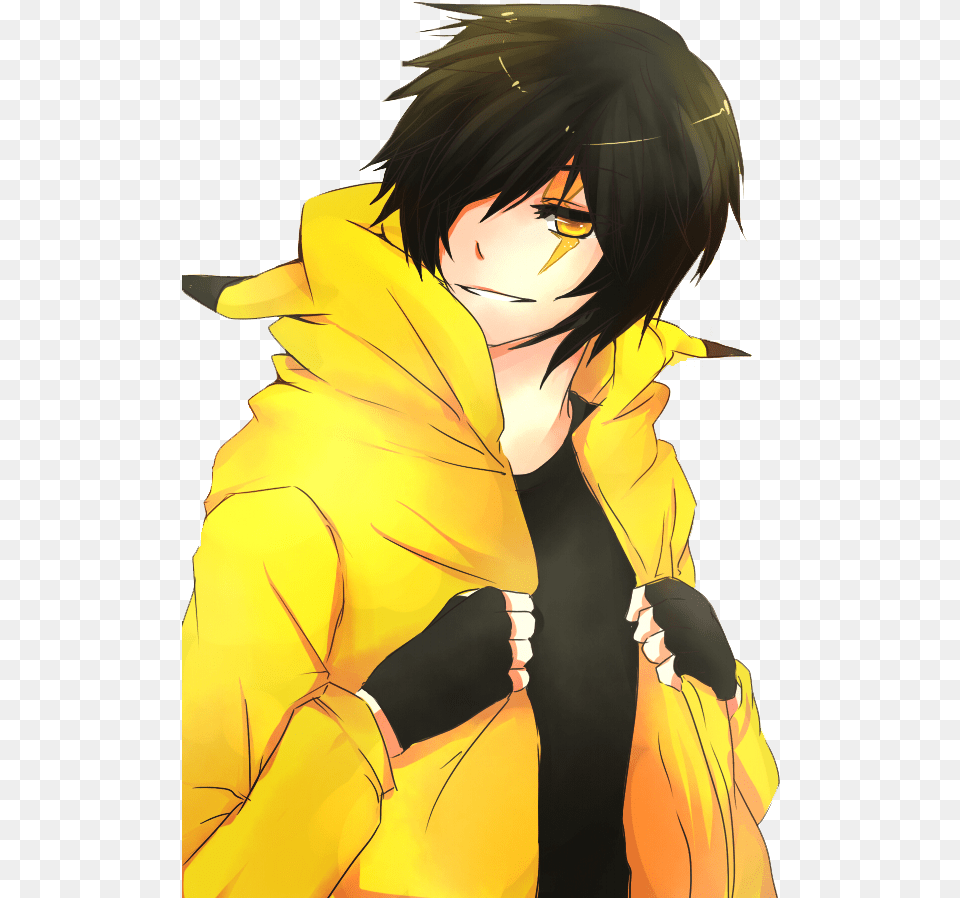 Anime Boy Album On Imgur Pikachu Anime Human Boy, Publication, Book, Comics, Adult Png Image