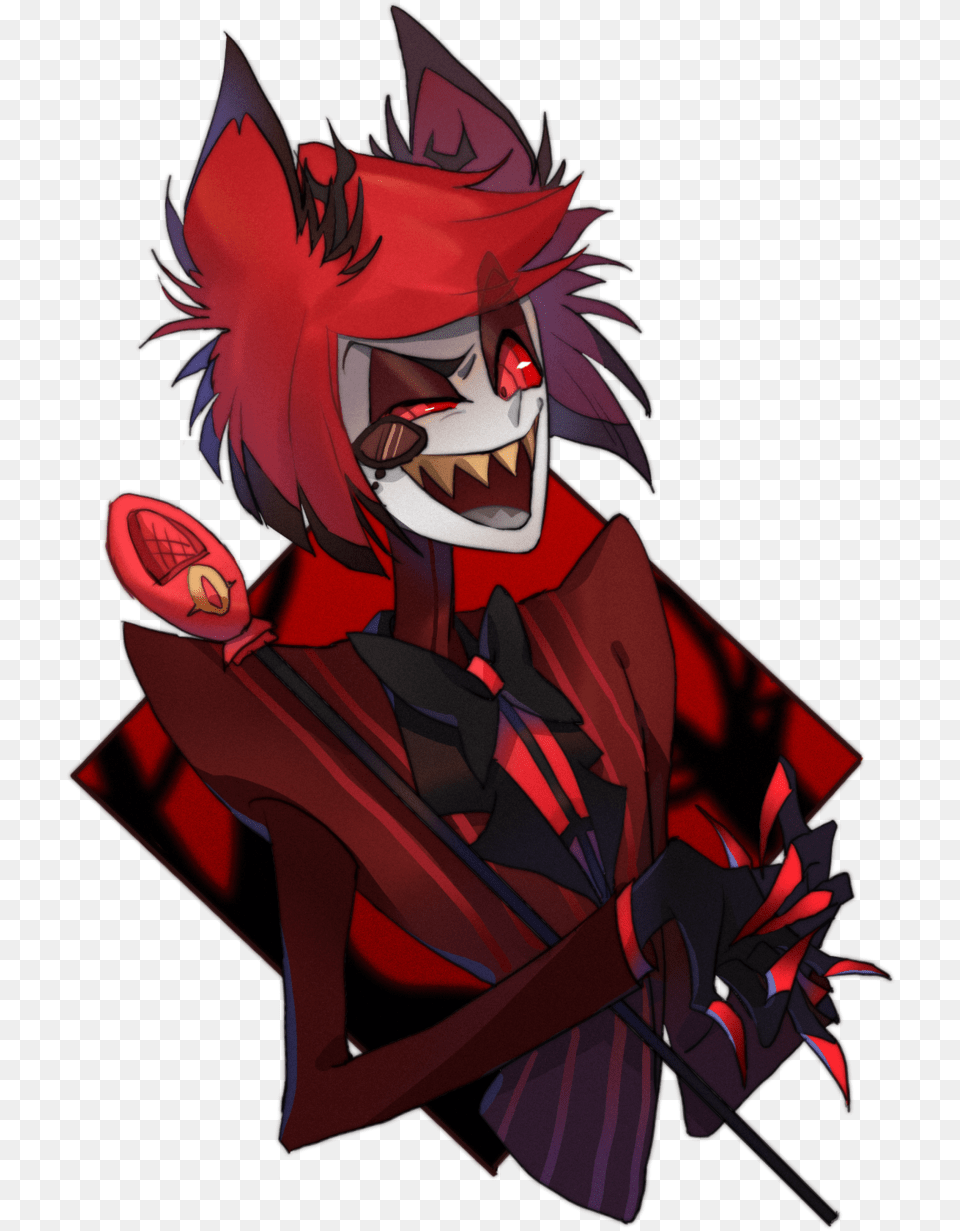 Anime Boy And Demon Hazbin Hotel, Publication, Book, Comics, Adult Png Image