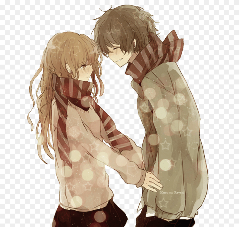 Anime Boy And Girl 4 Image Anime Friendship Boy And Girl, Publication, Book, Comics, Adult Free Png Download