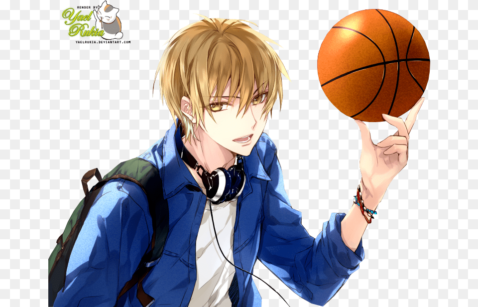 Anime Boy Basketball Player, Sport, Ball, Basketball (ball), Publication Free Png Download