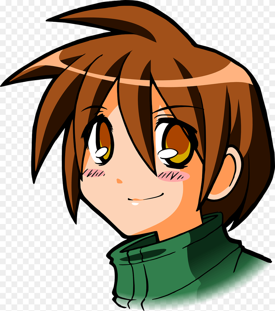 Anime Boy Clip Art, Publication, Book, Comics, Adult Free Png